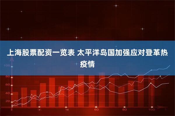 上海股票配资一览表 太平洋岛国加强应对登革热疫情